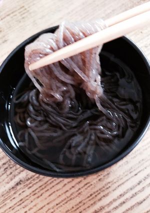 ダイエットレピ！簡単そうめん風！-レシピのメイン写真