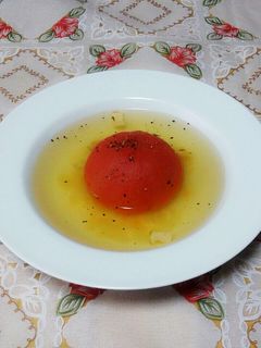 丸ごとトマトとチーズのスープ-レシピのメイン写真