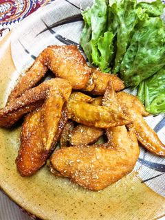甘辛味☆手羽先唐揚-レシピのメイン写真