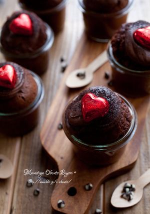 バレンタイン♡チョコレートカップケーキ-レシピのメイン写真