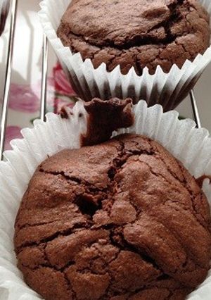 ストライク!チョコレートマフィン♪-レシピのメイン写真