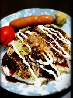『広島風お好み焼き』みたいな目玉焼き♪-レシピのメイン写真
