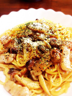 焼肉クリーミーパスタ-レシピのメイン写真