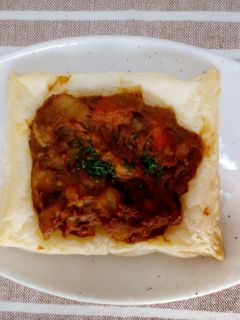 【残り物リメイク】簡単カレーパイ-レシピのメイン写真