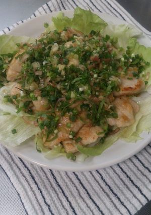 鶏むね肉のたっぷり香味野菜のせ-レシピのメイン写真