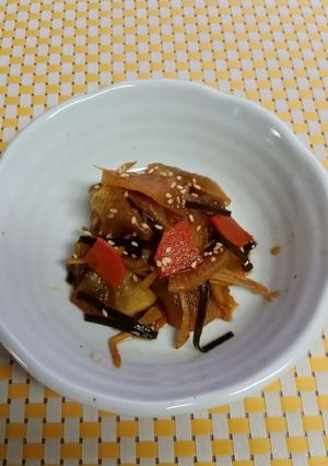 お裾分けに喜ばれる簡単！大根の佃煮-レシピのメイン写真