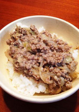 もやしとひき肉のあんかけ丼-レシピのメイン写真