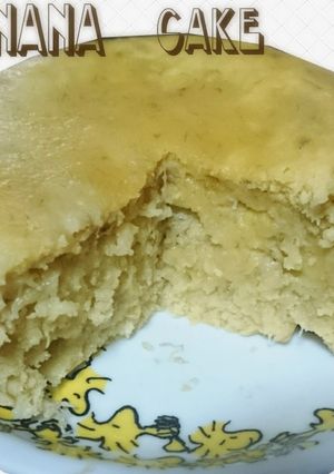 簡単 レンジで豆腐バナナ蒸しケーキ♡-レシピのメイン写真
