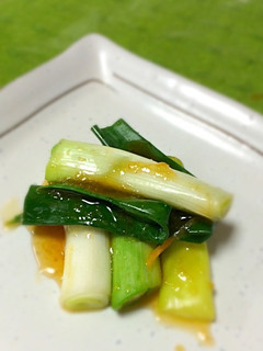 宮城旬野菜!農家直伝仙台曲がりねぎ和え物-レシピのメイン写真