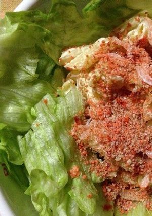 ご飯が進む☆簡単海鮮ふりかけサラダ-レシピのメイン写真