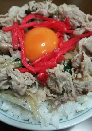 パワーアップスタミナ丼○☆-レシピのメイン写真