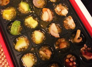 簡単楽しい♪たこ焼き器でアヒージョ♡ 簡単楽しい♪たこ焼き器でアヒージョ♡-レシピのメイン写真