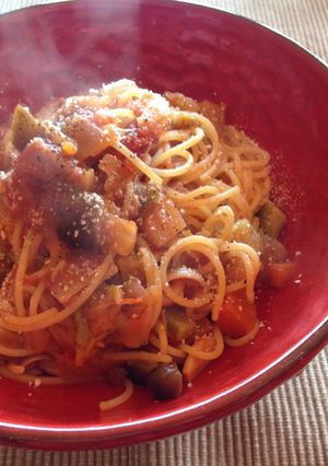 ミネストローネ de パスタ-レシピのメイン写真