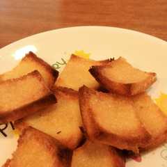 รูปของ ＊ココナッツオイルで食パンラスク＊