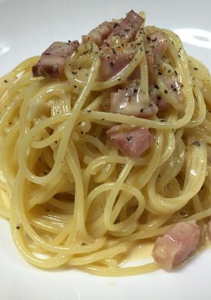 カルボナーラ-レシピのメイン写真
