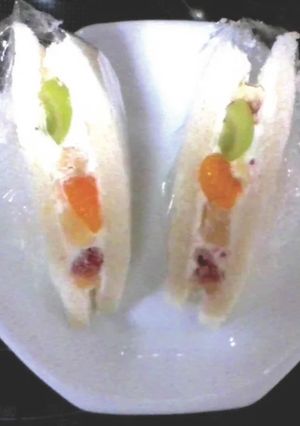 宗像の果物を使ったフルーツサンド-レシピのメイン写真