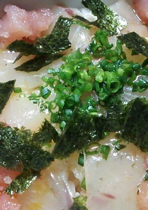 宇和島風 黒鯛飯-レシピのメイン写真