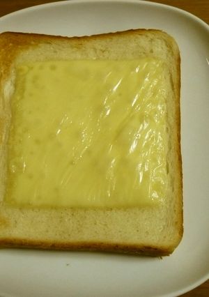 簡単！チーズケーキっぽいトースト-レシピのメイン写真
