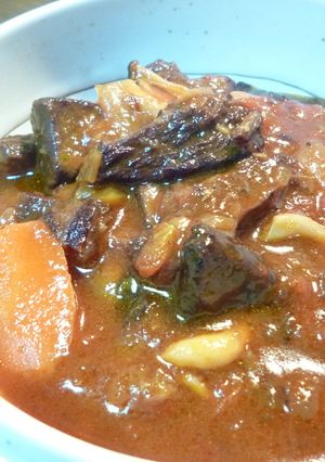 濃厚！鹿バラ肉のワイン煮-レシピのメイン写真