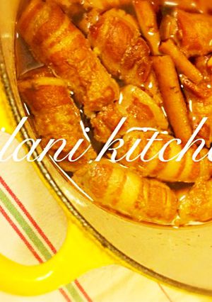 ルクルーゼで簡単肉巻きごぼう＊お弁当にも-レシピのメイン写真