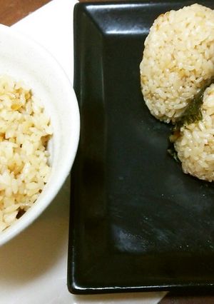 バター入りさくらごはん＆おにぎり-レシピのメイン写真