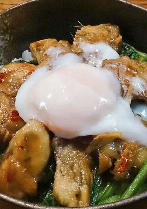 牡蠣のピリ辛丼-レシピのメイン写真