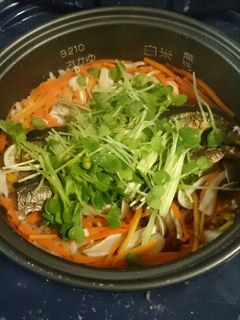 復興祈願!まるごとさんまの炊き込みご飯-レシピのメイン写真