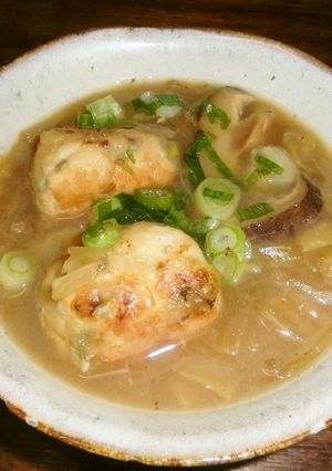 簡単♪こんがり香る鶏肉と白菜のスープ-レシピのメイン写真