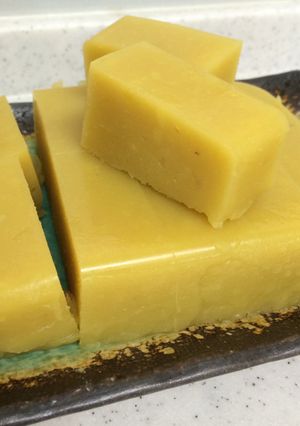 ☆5つの材料☆芋羊羹☆お弁当箱でOK☆-レシピのメイン写真