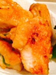 鶏胸肉のシソはさみ焼き-レシピのメイン写真