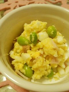 ☆枝豆とゆで卵の簡単ポテトサラダ☆-レシピのメイン写真