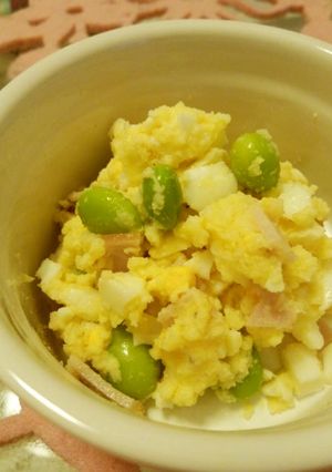 ☆枝豆とゆで卵の簡単ポテトサラダ☆-レシピのメイン写真
