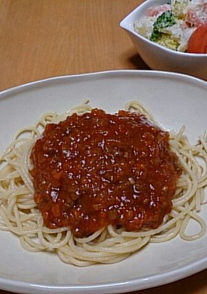 ミートソース缶で作るミートソース-レシピのメイン写真