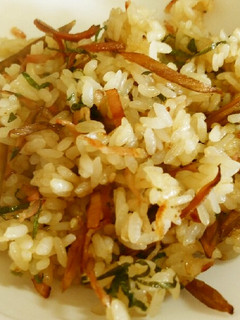 きんぴらごぼうアレンジ☆チャーハン-レシピのメイン写真