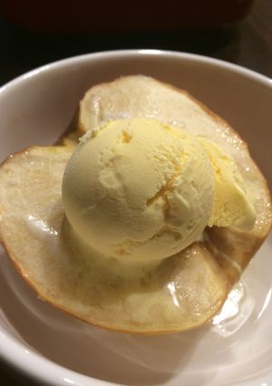 ココナツ風味の焼き林檎-レシピのメイン写真