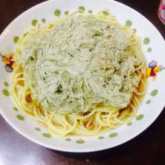 とろろ昆布パスタ-レシピのメイン写真