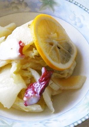 白菜とヤ—コンの豆乳マリネ-レシピのメイン写真