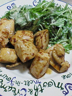 簡単☆洋風鶏しょうが焼き-レシピのメイン写真