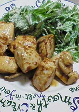 簡単☆洋風鶏しょうが焼き-レシピのメイン写真