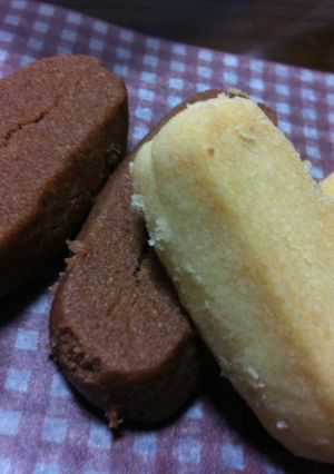 バレンタイン＊簡単2色ちんすこう❤︎-レシピのメイン写真