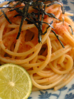 スダチが香る♪明太子スパゲッティ-レシピのメイン写真