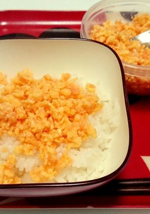 シンプルでおいしい卵とたらこのふりかけ-レシピのメイン写真