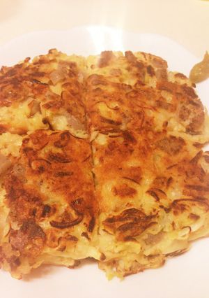 風邪予防に(^ ^)なんちゃってネギ焼き-レシピのメイン写真