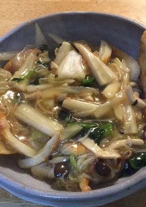 餃子の皮のあんかけ-レシピのメイン写真