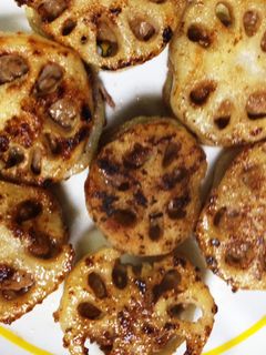 れんこんのはさみ焼き-レシピのメイン写真