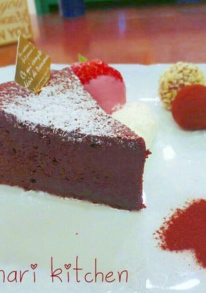 私のガトーショコラ♥ホワイトチョコ入なの-レシピのメイン写真