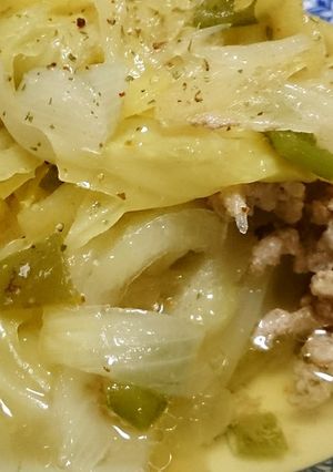 じわ旨☆キャベツと挽き肉の重ね蒸し-レシピのメイン写真