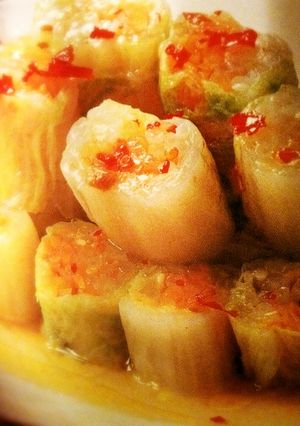 白菜のくるくるサラダ＊生春巻き風＊-レシピのメイン写真