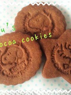 ココアクッキー-レシピのメイン写真