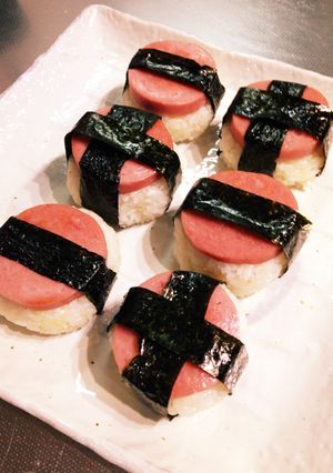 ボロニアソーセージで簡単！焼きおにぎり！-レシピのメイン写真